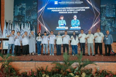 Konsolidasi Pengurus APINDO Lampung Periode 2026-2031 di Navara City Park